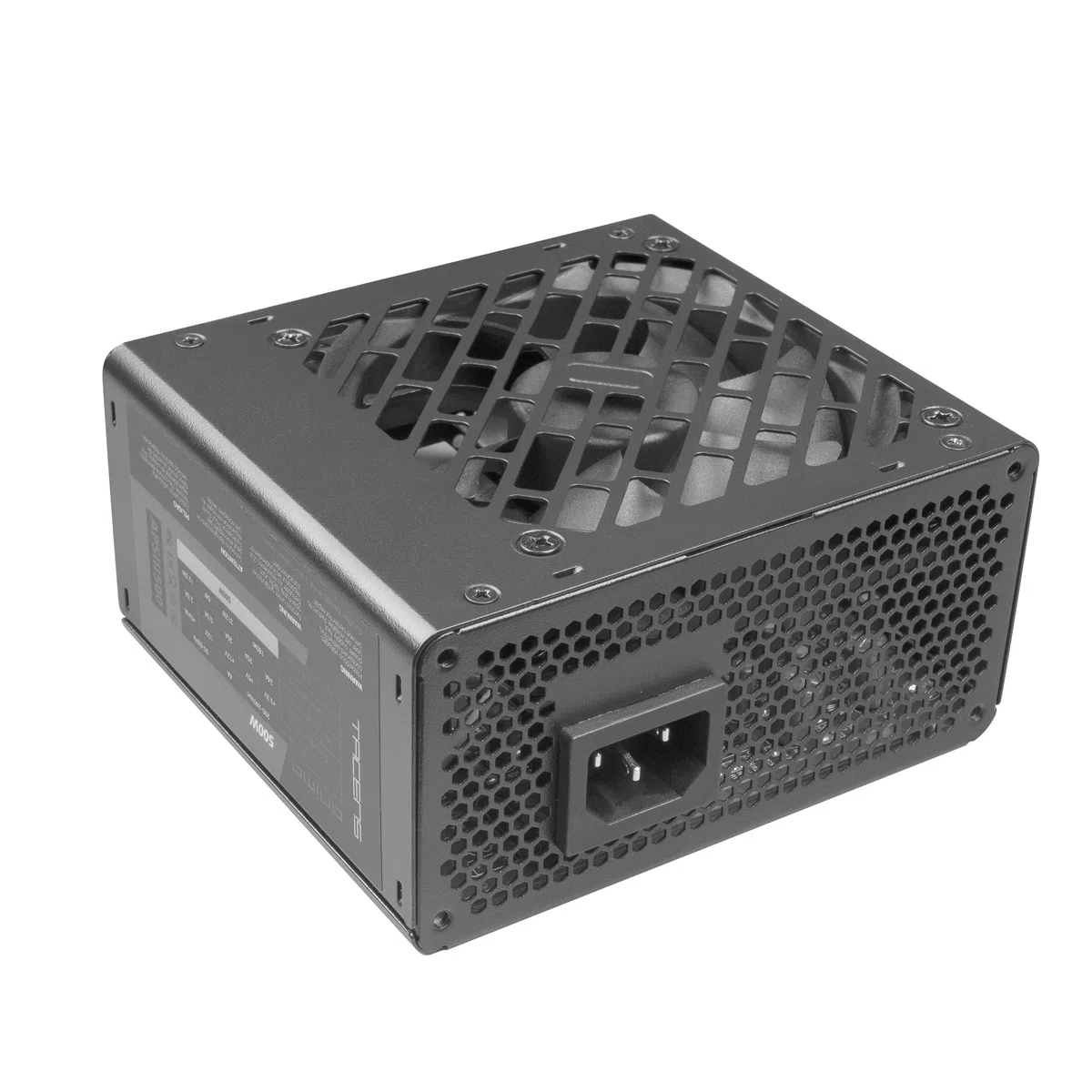 TACENS Anima APSIII500, Fuente Alimentación PC SFX 500W, Tecnología SMD 85% Bronze 12V, Ventilador Ultra-silencioso 9cm, Negro