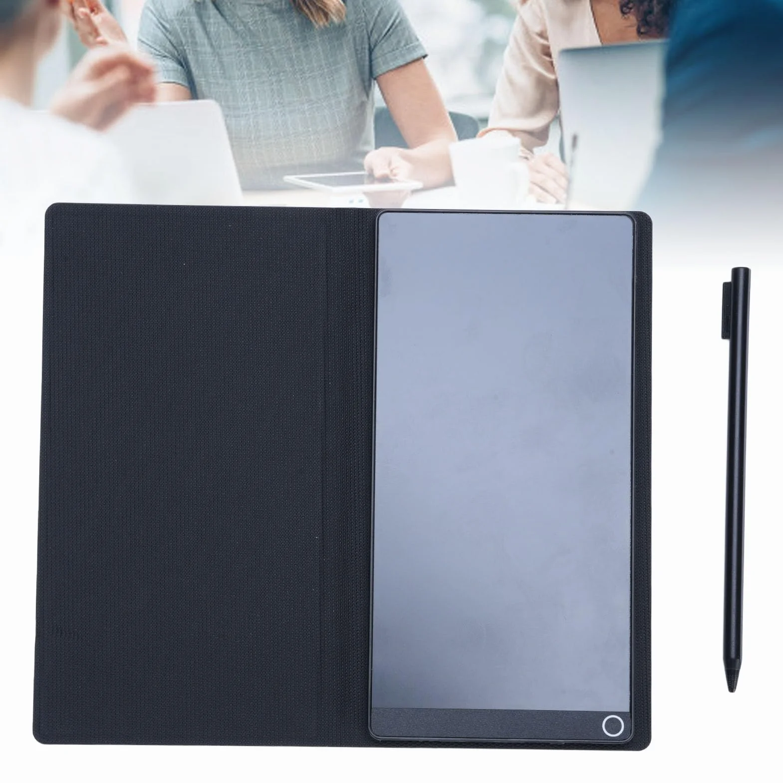 Tableta de Escritura LCD, Almohadillas de Dibujo electrónico de Pantalla Completa de 6.5 Pulgadas de Pantalla Completa para Estudiantes Trabajadores de Oficina con Pluma y